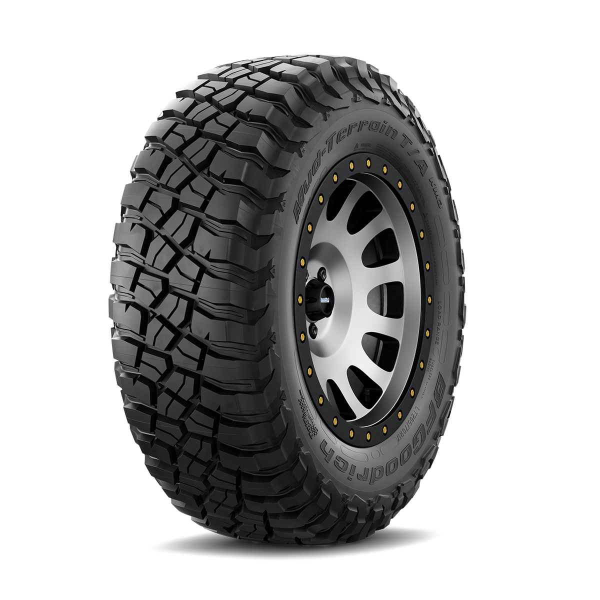 Mud-Terrain T/A 15incBlakRoad ジムニー Mud-Terrain T/A KM3 - LT275/65R18 123Q – TireDirect.ca