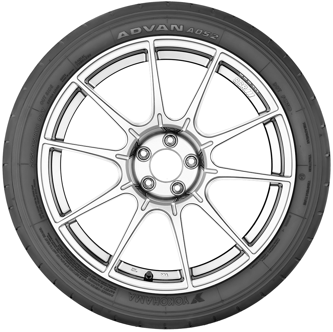 ADVAN A052 - 225/45R17L 94W - Yokohama Tires – TireDirect.ca