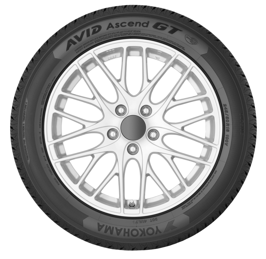 【ちかつ】 AvidPad A90s Avid Ascend GT- 245/50R18 100V – TireDirect.ca