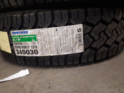 Open Country C/T - LT245/75R17 121/118Q - New
