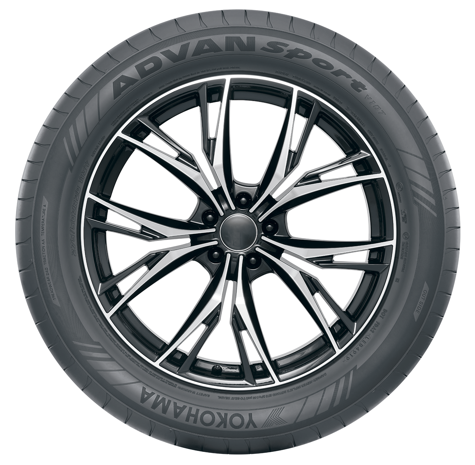 Advan Sport V107 - 235/35ZR20 92Y XL – TireDirect.ca
