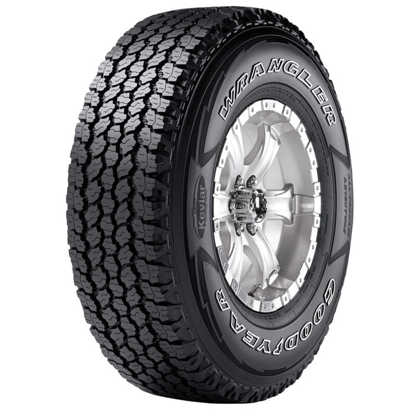 STRIDER シルバー Goodyear Wrangler All-Terrain Adventure with Kevlar Tire